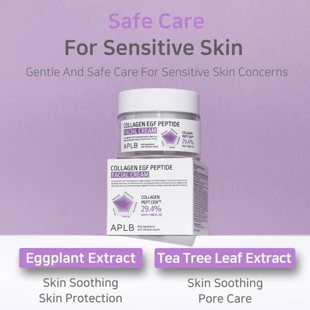 APLB Collagen EGF Peptide Facial Cream, krem ujędrniający do twarzy z kolagenem i peptydami EGF, 55 ml: ceny i cechy