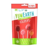 Yumearth, Piruletas de frutas bio con vit. C, 85 g