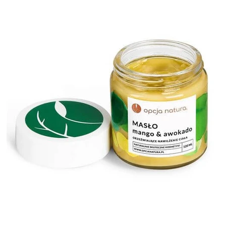 Natura Option, body butter, Mango &amp; Avocado, 120 ml