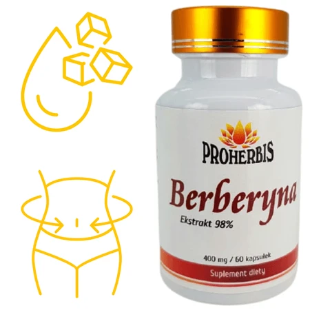 Proherbis Berberin, Kapseln, 60 Stück.