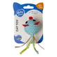 Duvoplus Jolly Blue Ball Mouse, Katzenspielzeug, blau, 1 Stk.