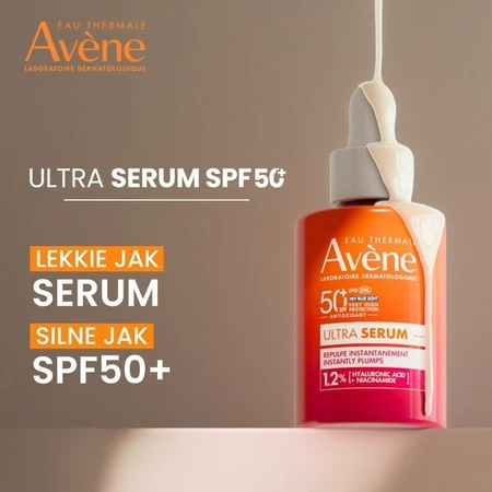 Avene Eau Thermale Ultra Serum, Ser de umplere instantanee, SPF 50+, 30 ml