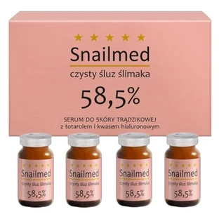 Snailmed, sérum pour la peau acnéique au tomatrol et à l'acide hyaluronique, 4 x 8 ml