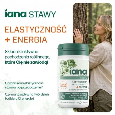 Iana Gewrichtsflexibiliteit + Energie, tabletten, 60 st.