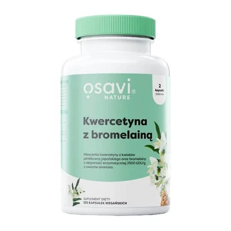 Osavi Quercetine met bromelaïne, harde capsules, 120 st.