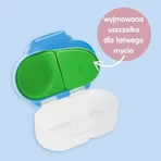 B.box, snackbox, snack container, Indigo Rose, 1 pc.