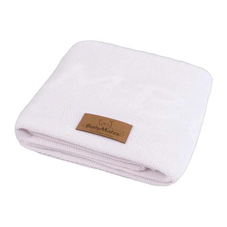 Babymatex Thai, bambusowy kocyk, 80 cm x 100 cm, biały, 1 szt.: ceny i cechy