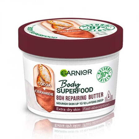 Herstellende en snel absorberende body butter Body Superfood, 380 ml, Garnier