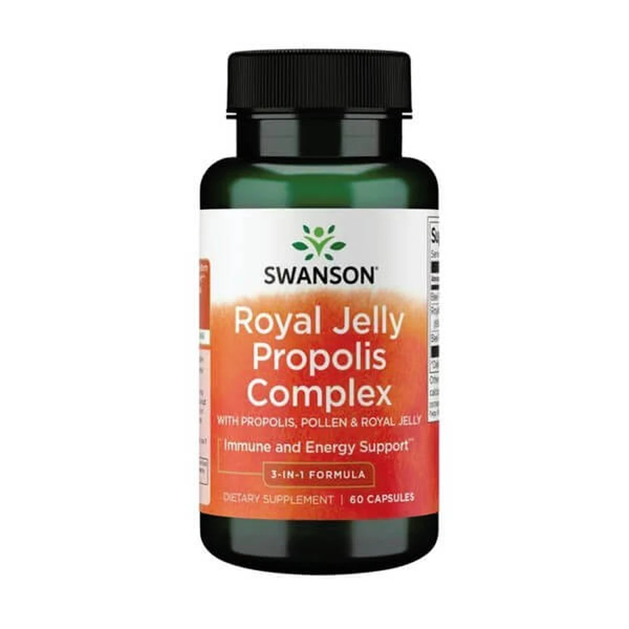 Swanson Royal Jelly Propolis Complex, capsules, 60 pcs.