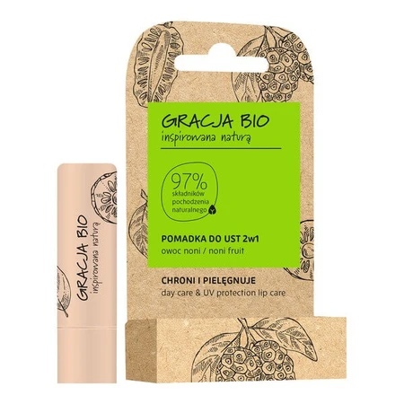 Gracja Bio, protective and nurturing lipstick, noni, 5 g