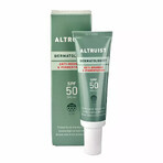 Anti-roodheid en anti-vlekken getinte crème met zonnebescherming SPF 50, 30 ml, Altruist