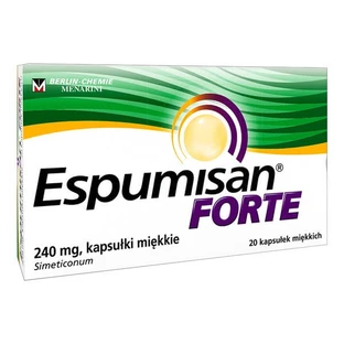 Espumisan Forte, 240 mg, zachte capsules, 20 st.