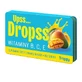 Triggy Upss. Dropss Vitamine B, C, E, Lutschtabletten, Mango-Geschmack, 15 Stk.