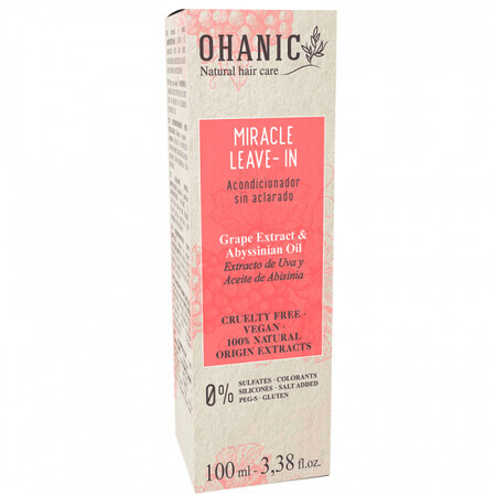 Traitement réparateur sans rinçage, 100 ml, Ohanic