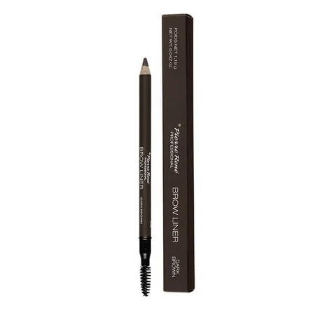 Pierre Rene, Augenbrauenstift mit Bürste Brown Liner Nr. 04 Dunkelbraun, 1,19 g