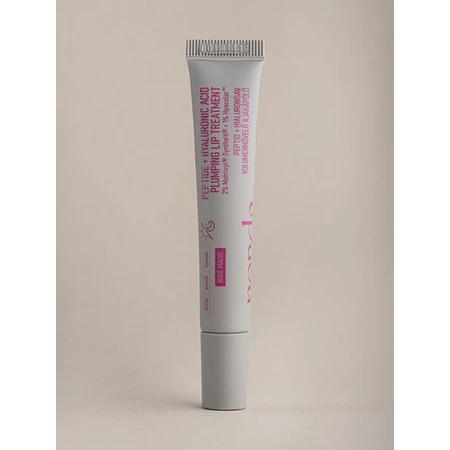 Nerds. Peptide+Hyaluronic Acid, sérum labial peptídico con ácido hialurónico, color Nude Mauve, 10 ml.