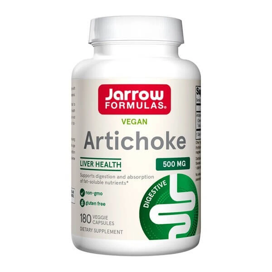 Jarrow Formulas Carciofo 500 mg, capsule, 180 pz.
