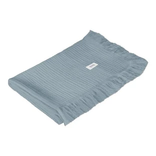 Lionelo Muslin Blanket, infant muslin blanket, Stone Blue, 1 pc.