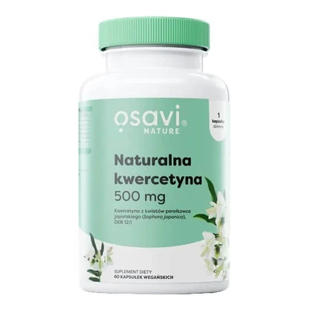 Osavi Naturalna kwercetyna 500 mg, kapsułki, 60 szt.: ceny i cechy