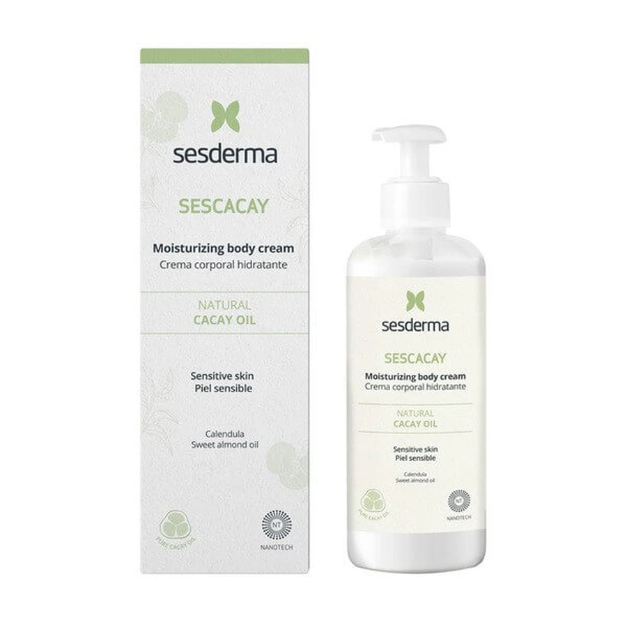 Sesderma Sescacay, feuchtigkeitsspendende Körpercreme, 250 ml