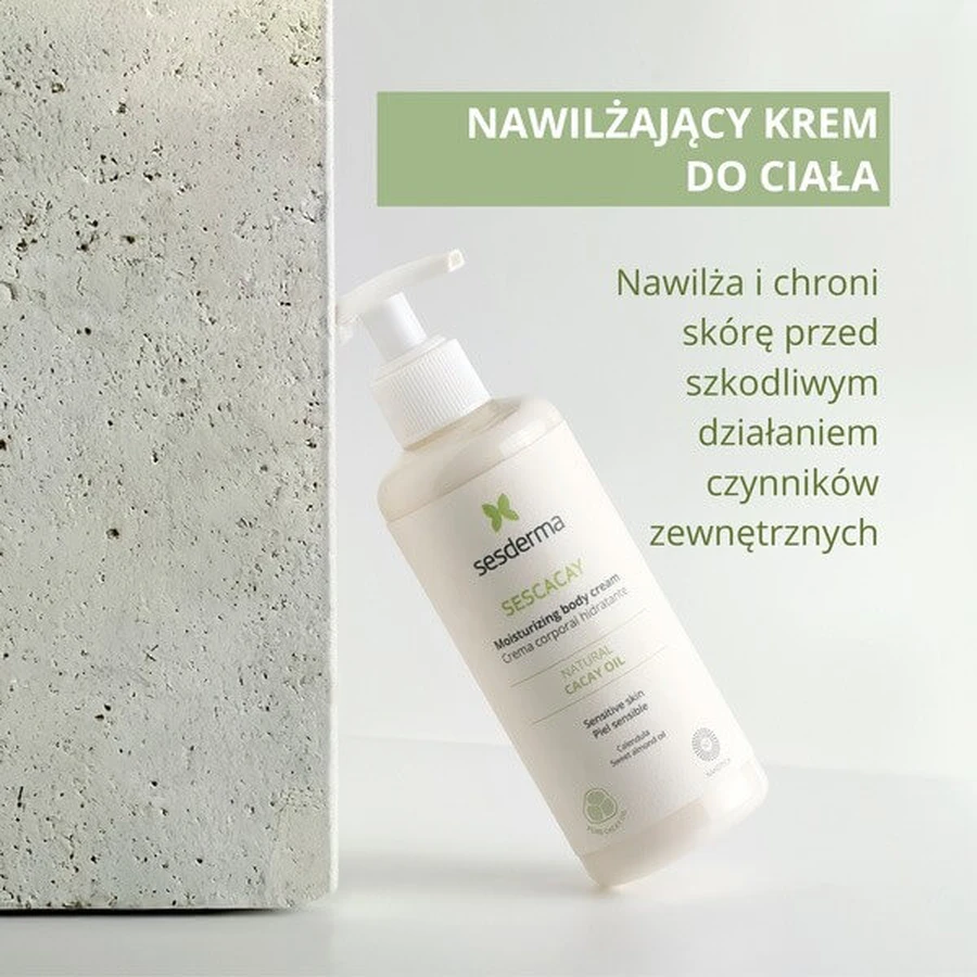 Sesderma Sescacay, feuchtigkeitsspendende Körpercreme, 250 ml