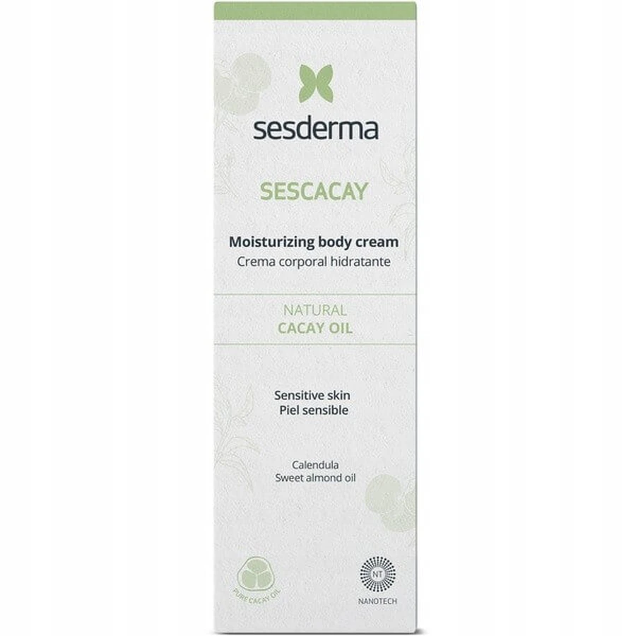Sesderma Sescacay, feuchtigkeitsspendende Körpercreme, 250 ml