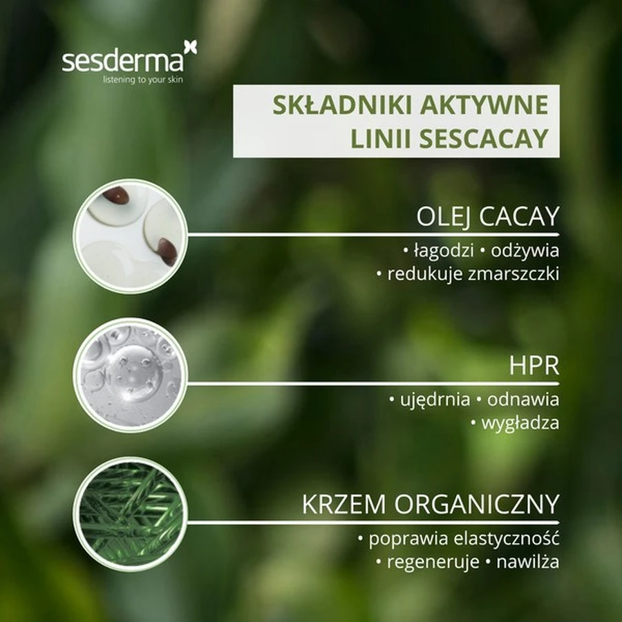 Sesderma Sescacay, feuchtigkeitsspendende Körpercreme, 250 ml