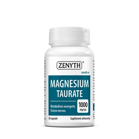 Magnesiumtauraat, 30 capsules, Zenyth