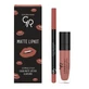 Golden Rose Matte Lipkit, set per il trucco delle labbra, sabbia, 7,6 g