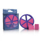 Make-up sponge set pink-blue, 6 pieces, Pokhara