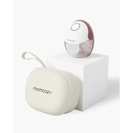 Momcozy M6, extractor de leche individual, color rojo, 1 ud.