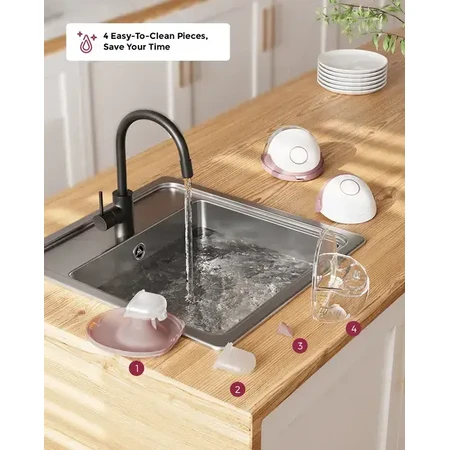 Momcozy M6, extractor de leche individual, color rojo, 1 ud.