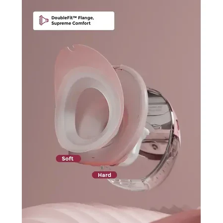 Momcozy M6, extractor de leche individual, color rojo, 1 ud.