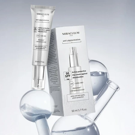 Miraculum Anti-Pigmentación, crema de día protectora activa FPS 50, 50 ml