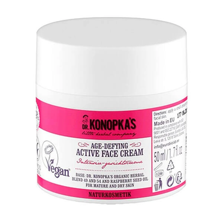 Dr.Konopka's, aktive Gesichtscreme, Anti-Aging, 50 ml