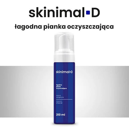 Skinimal D, milder Reinigungsschaum, 200 ml