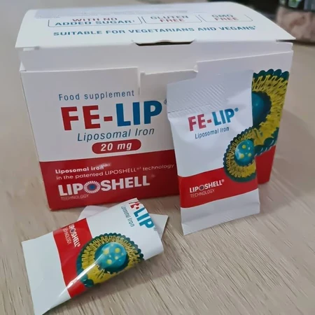 Liposomales Eisen, 20 mg, 30 Beutel, Liposhell