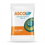 Ascolip Vitamine C Liposomaal met sinaasappelsmaak, 1000 mg, 30 sachets, Liposhell