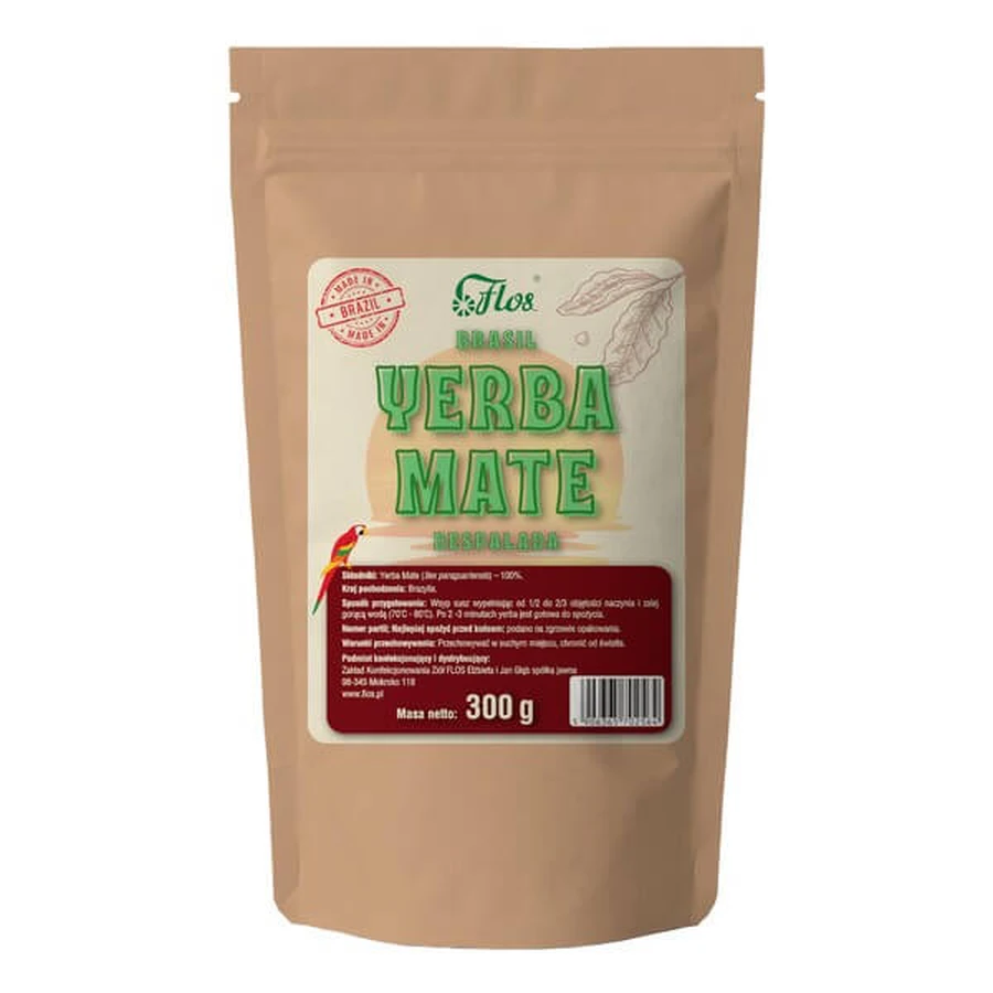 Flos, Yerba Mate, Despalada, 300 g