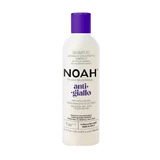 NOAH Antiamarillo, champú para neutralizar los tonos amarillos con extracto de bayas para cabellos rubios, grises, blancos o decolorados, 250 ml