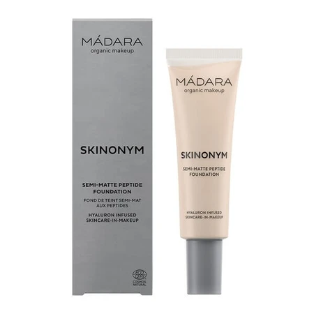 Madara, Skinonym, Semi-Matte Peptide Primer, #15 Stone, 30 ml