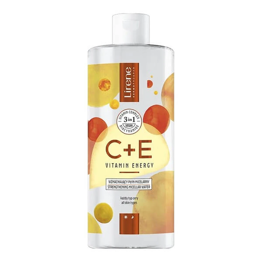 Lirene Dermoprogram C+E Vitamin Energy, versterkende micellaire vloeistof, 400 ml