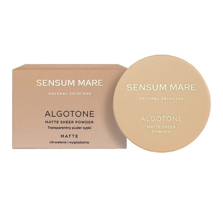 Algotone, transparenter loser Puder mit mattem Finish, 10 g