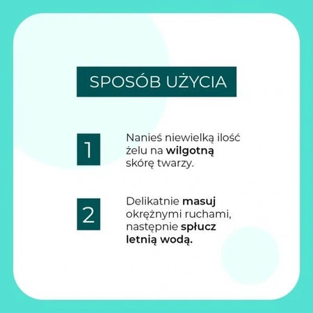 Sylveco Pure Line, gel limpiador facial calmante y tonificante, 300 ml