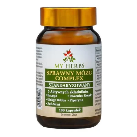 My Herbs Efficient Brain Complex, Kapseln, 100 Stück.