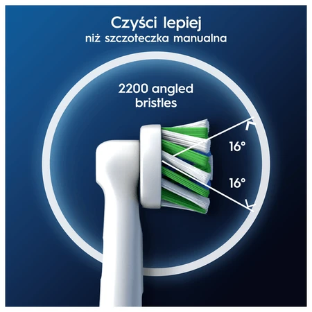 Oral-B, Cross Action, vârfuri interschimbabile, 6 buc.