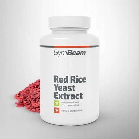 GymBeam Rode gistextract uit rijst, capsules, 90 st.
