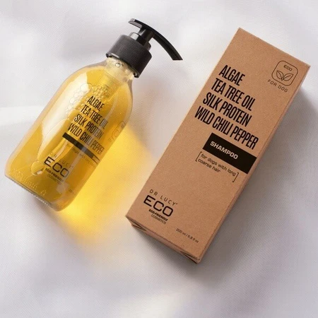 Dr Lucy Eco, șampon pentru câini cu păr lung și aspru, 200 ml