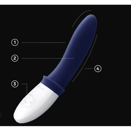 LELO Billy 2 Schwarz, Analvibrator, 1 Stk.