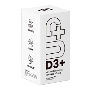 UP D3+, gélules, 60 pcs.